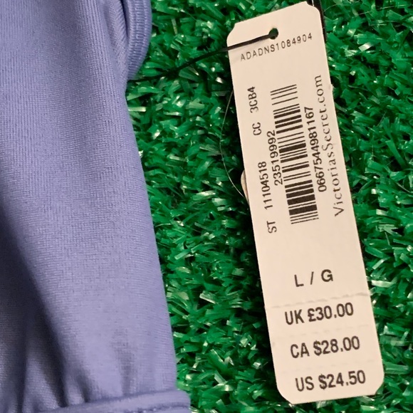 Victoria’s Secret NWT sport bra purple size large #C36 - Picture 3 of 3